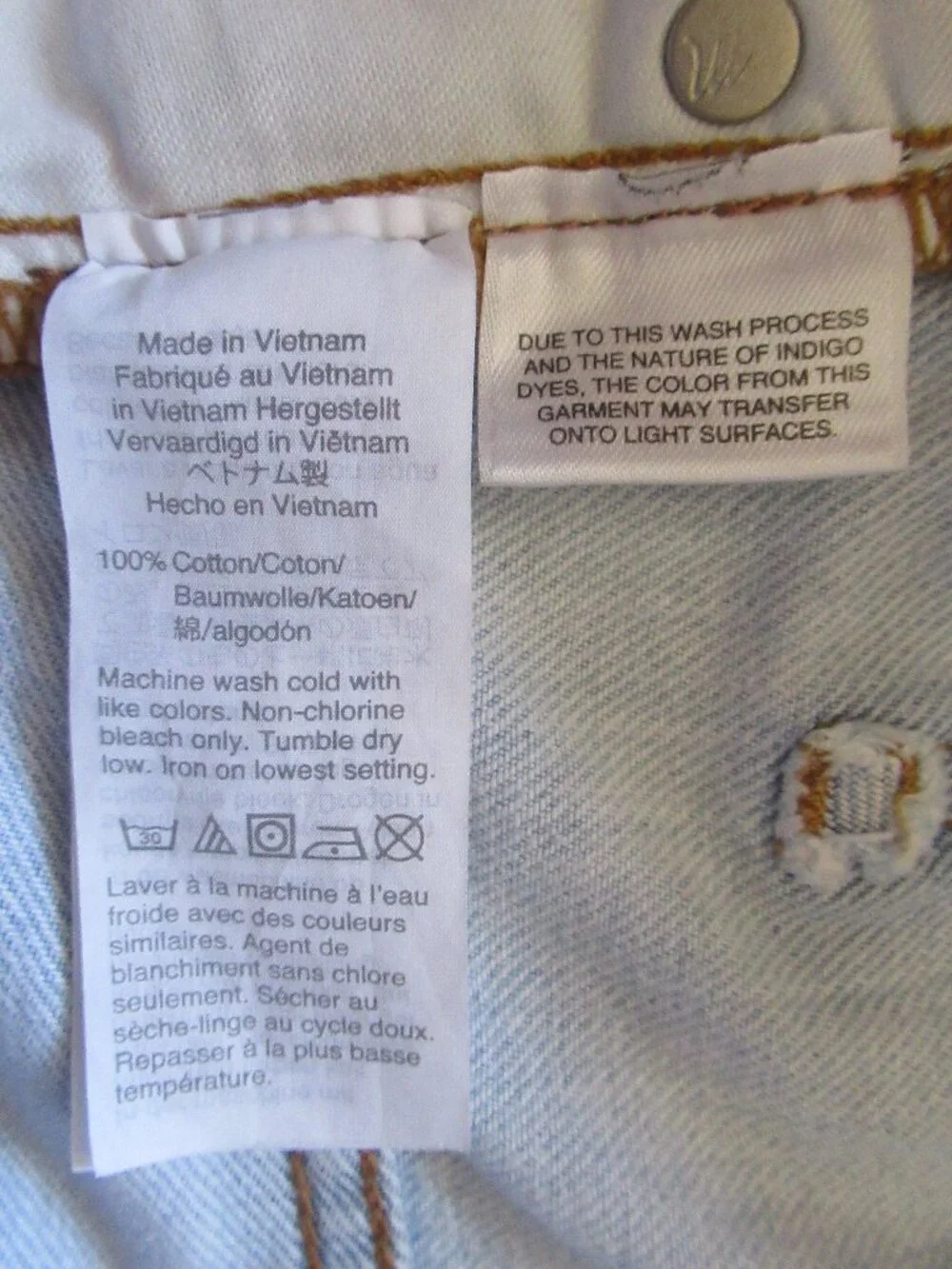 Madewell The Curvy Perfect Vintage Jean Light Wash Denim | Size 27